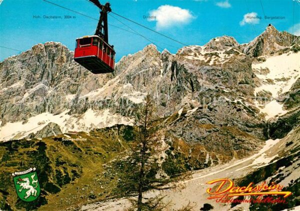 Ramsau Dachstein Steiermark Dachstein Südwand Seilbahn zum Hunerkog