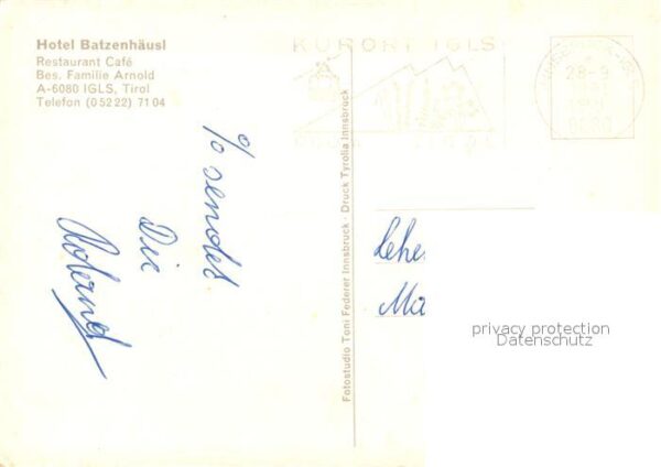 Igls Tirol Hotel Batzenhäusl – Bild 2