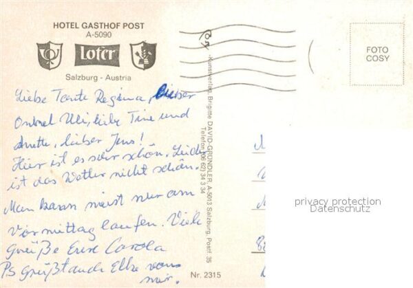 Lofer Hotel Gasthof Post – Bild 2