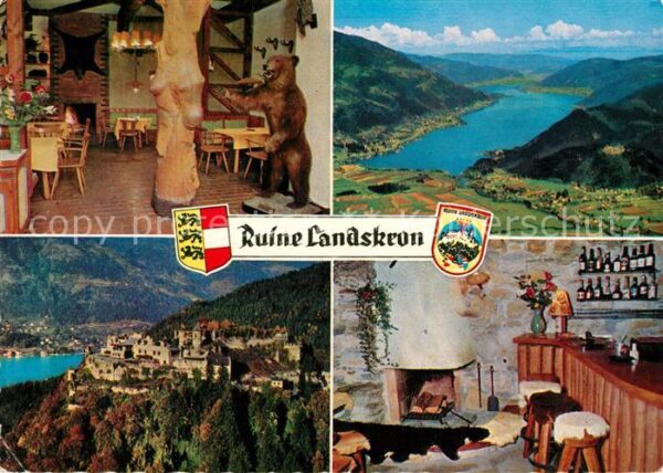 Ossiach Burgruine Landskron Annenheim Bärenstüb