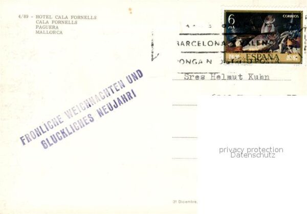 Paguera Mallorca Islas Baleares Hotel Cala Fornells – Bild 2