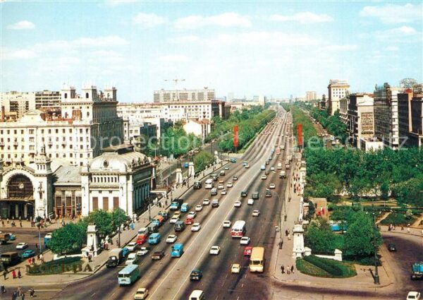 Moskau Moscou Leningradski Prospekt