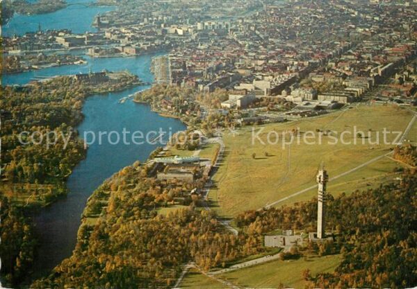Stockholm Aerial picture of the eastern and north