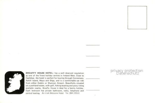 Castlebar Breaffy House Hotel Landschaftspanorama – Bild 2