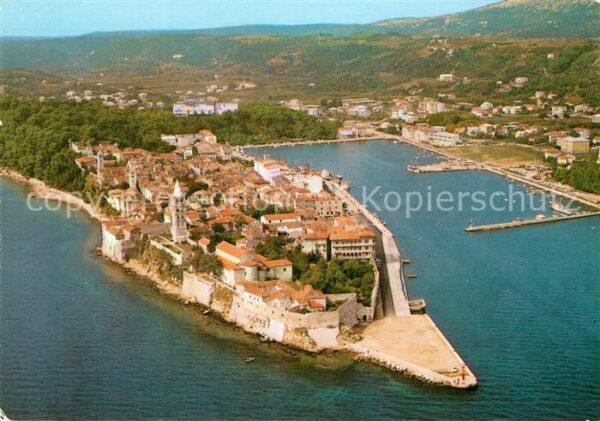 Rab Croatia Fliegeraufnahme