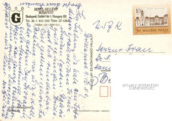 Budapest Hotel Gellert Denkmal – Bild 2