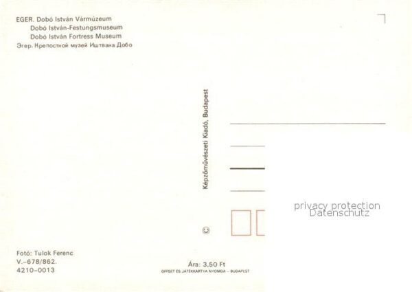 Eger Cheb Tschechien Dobo Istvan Varmuzeum Festungsmuseum – Bild 2
