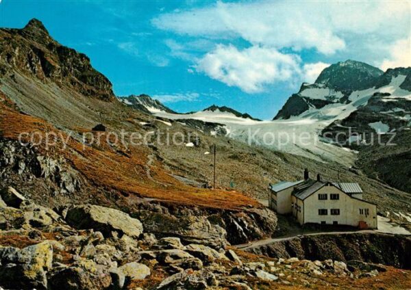 Partenen Vorarlberg Silvretta Wiesbadner Hütte Berghütte Ve