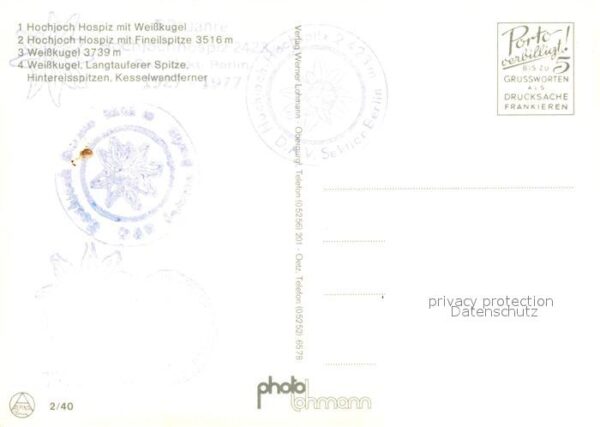 Vent Tirol Hochjoch Hospiz Weisskugel Fineilspitze – Bild 2
