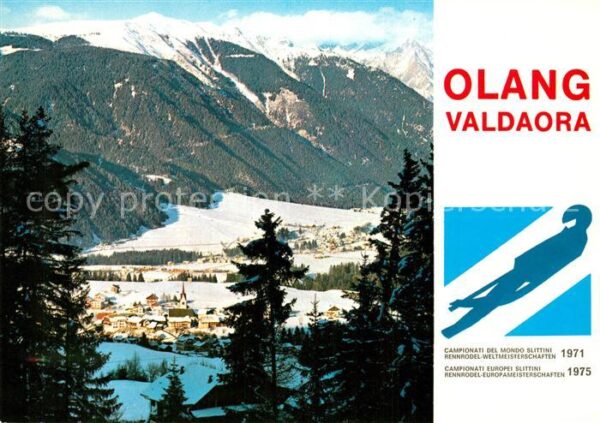 Olang Rennrodel Weltmeisterschaften Winterpan