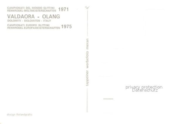 Olang Rennrodel Weltmeisterschaften Winterpan – Bild 2