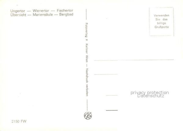 Hainburg Donau Ungertor Wienertor Fischertor Übersicht – Bild 2