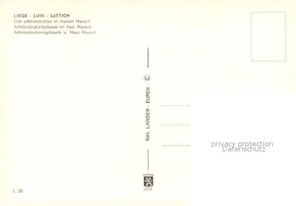 Liege Luettich Cite administrative et Maison Havard – Bild 2
