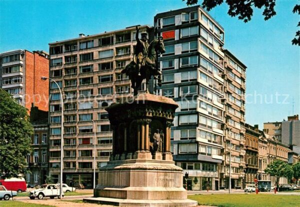Liege Luettich Monument Charlemagne Denkmal Carolus Ma