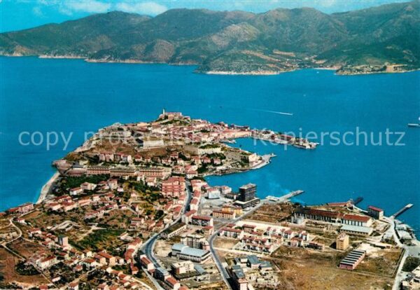 Portoferraio Toscana dall aereo