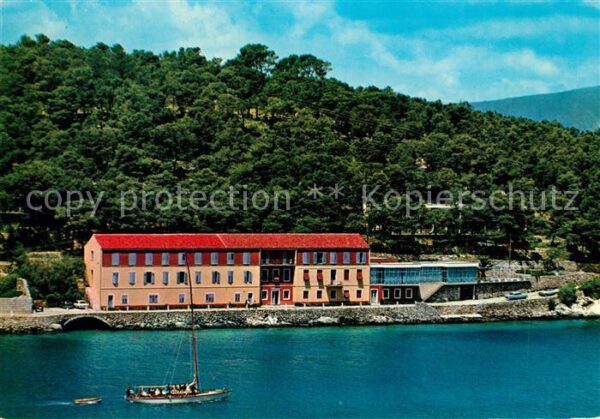 Jelsa Kroatien Hotel Jadran Fliegeraufnahme