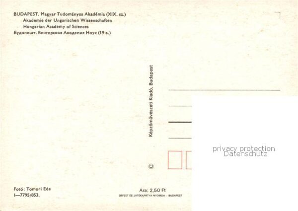 Budapest Magyar Tudomanyos Akademia Akademie der – Bild 2