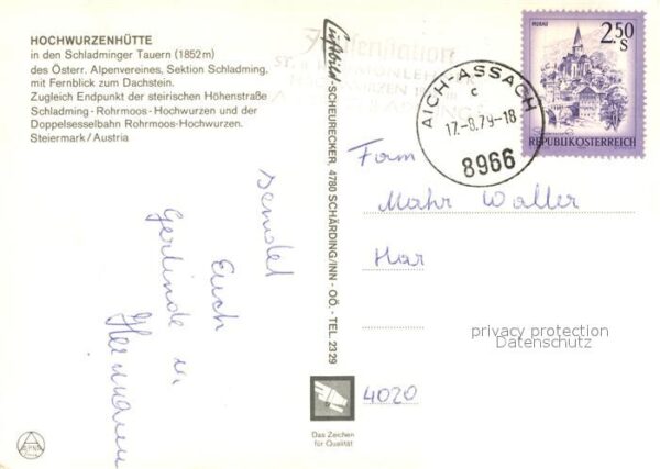 Hochwurzenhuette Berghaus Schladminger Tauern – Bild 2