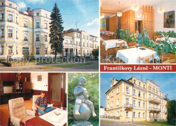 Frantiskovy Lazne Sanatoium Monti Kurhotel Statue