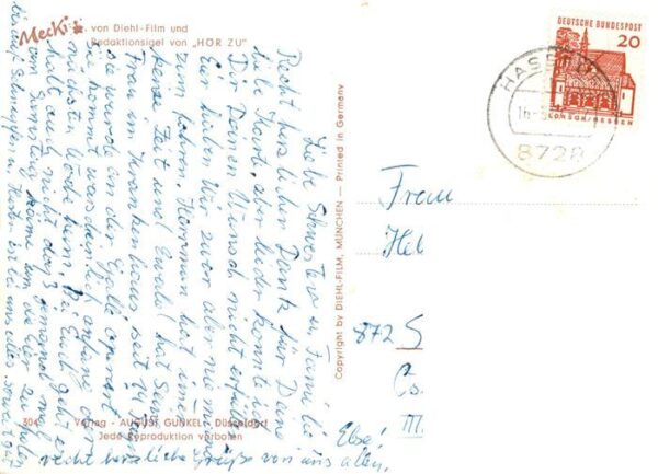 Mecki Nr. 304 Von Diehl Film und Redaktionsigel von "HoeR ZU" – Bild 2