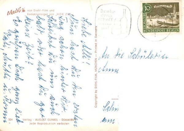 Mecki Nr. 304 von Diehl Film Rerdaktionsigel von "HoeR ZU" – Bild 2