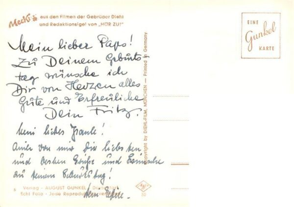 Mecki Nr. 5 aus den Filmen der Gebrueder Diehl und RedaktionSIGEL von "HoeR ZU" – Bild 2