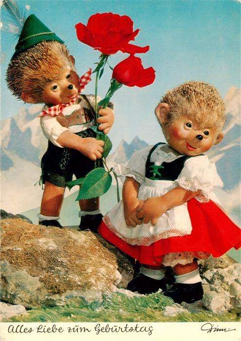 Mecki Nr. 333 von Diehl und Redaktionsigel von "HoeR ZU"