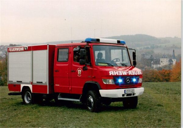 Feuerwehr Fire-Brigade Pompiers Bomberos Mercedes Benz