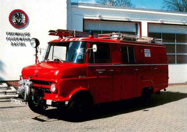 Feuerwehr Fire-Brigade Pompiers Bomberos Opel Blitz 2.1