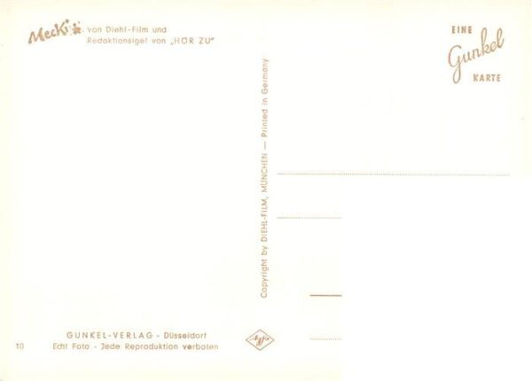 Mecki Nr. 10 von Diehl-Film und Redaktionsigel von "HoeR ZU" – Bild 2