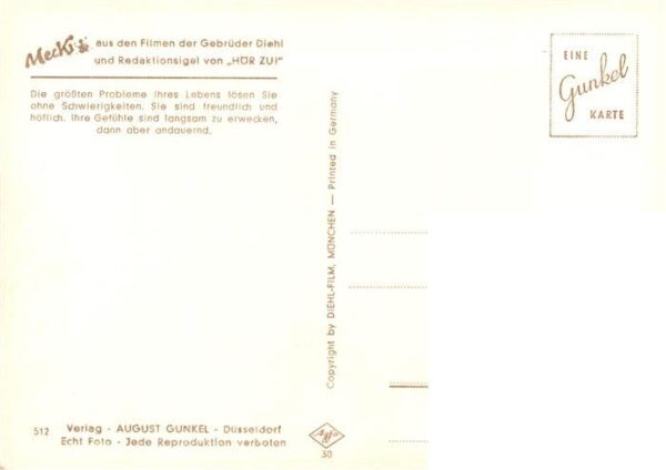 Mecki Nr. 512 aus den Filmen der Gebrueder Diehl – Bild 2