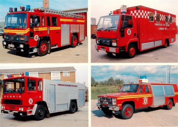 Feuerwehr Fire-Brigade Pompiers Bomberos Volvo FL614 Ford Cargo