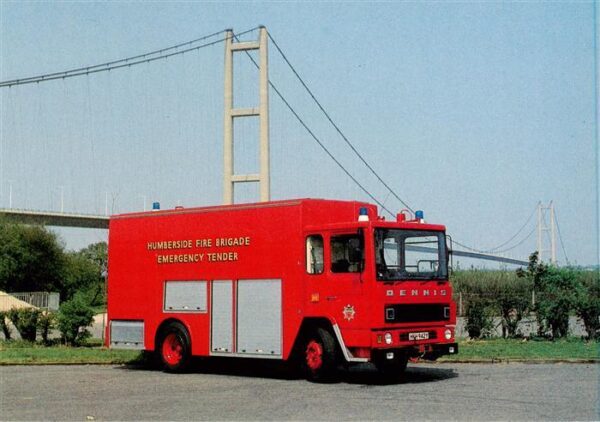 Feuerwehr Fire-Brigade Pompiers Bomberos No. 13 Dennis S.S Emergency Tender