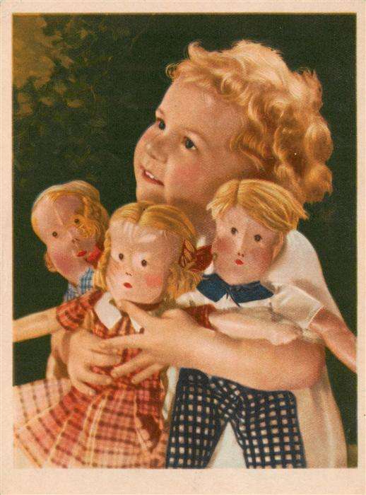 Kinder Child Enfants Puppe