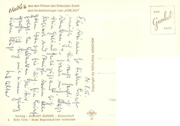 Mecki Nr. 4 Gebrueder Diehl Hoer zu – Bild 2