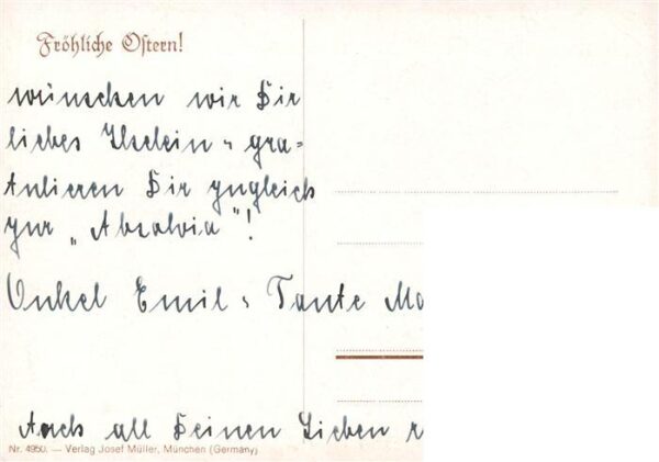 Ostern Easter Paques Pasqua Huemmel Kind Hasen – Bild 2