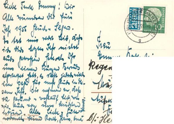 Neujahr Annee New Year Huemmel Floete Kind Vogel – Bild 2