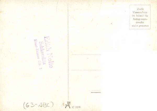 Foto Baumann Nr. G 211 Gisela Uhlen – Bild 2
