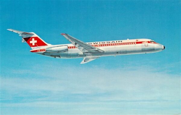 Flugzeuge Zivil Swissair Technical date DC-9-32