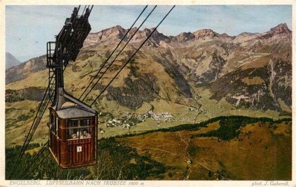 Foto Gaberell J. Nr. Nr. 11670 Engelberg Truebsee