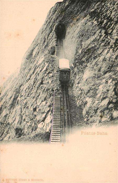 Zahnradbahn Rack Railway-- Pilatus-Bahn