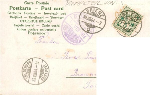 Trompeter von Saeckingen Scheffel Nr. 1883 An Deine Lieben Augen – Bild 2