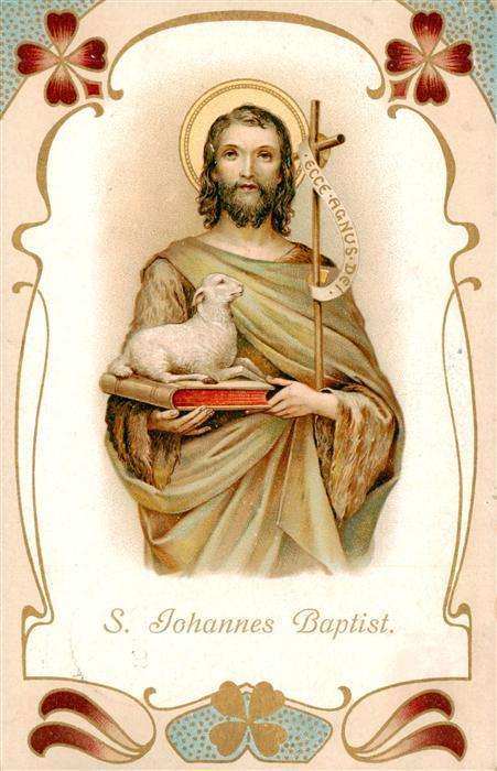 Johannes Christliches Christianity Religion S. Johannes Baptist