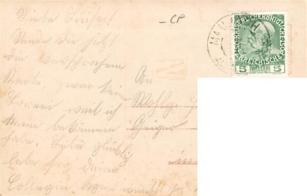 Foto CP Nr. Nr. 1865/66 Namentage Kinder – Bild 2