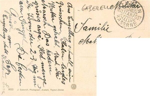 Foto Gaberell J. Nr. Nr. 6633 Der Geissbueb – Bild 2