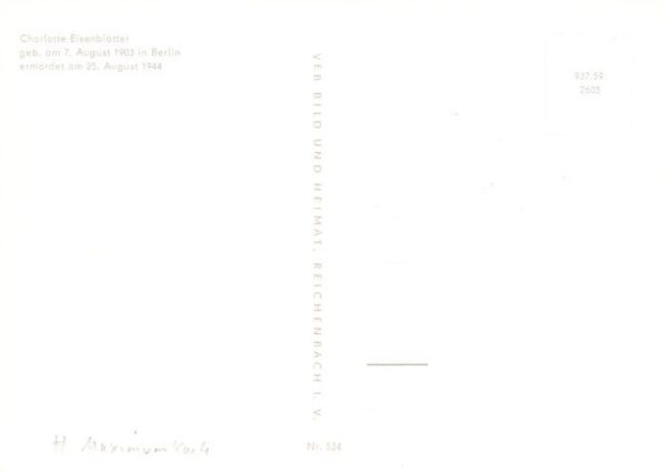 Persoenlichkeiten Charlotte Eisenblaetter – Bild 2