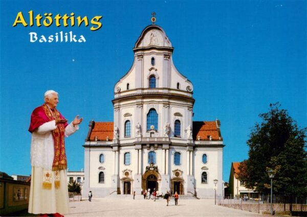 Papst Pope Pape Altoetting Basilika