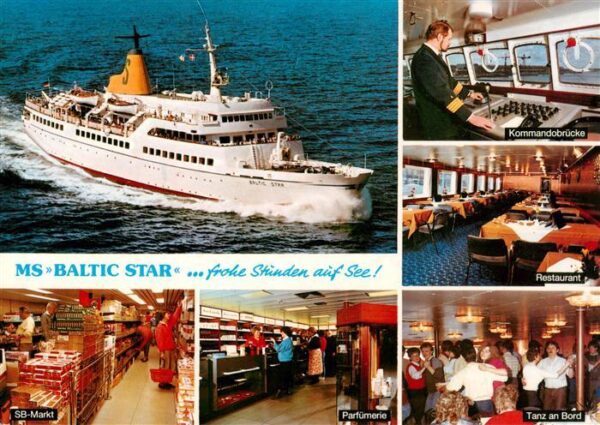 Dampfer Oceanliner MS Balitic Star
