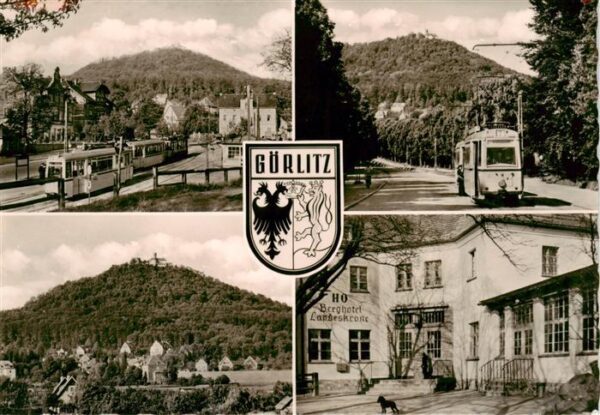 Strassenbahn Tramway-- Goerlitz Biesnitz  Landeskrone
