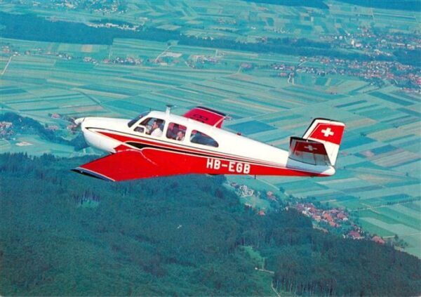 Flugzeuge Zivil Bonanza Alpar AG HB-EGB